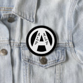 Badge met ALF-symbool Ronde Button 7,6 Cm (In situ)