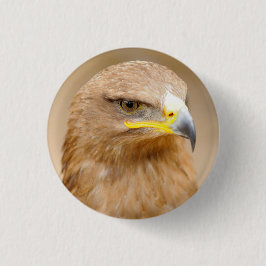 Badge met Golden Eagle Ronde Button 3,2 Cm