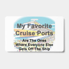 BADGE - Mijn favoriete cruisehavens