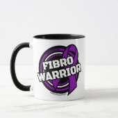 Badge...Mok van Fibro Mok (Links)