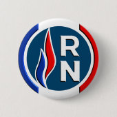 Badge NEW LOGO RN 3D Ronde Button 5,7 Cm (Voorkant)