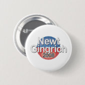 badge-newtgingrich ronde button 5,7 cm (Voorkant /achterkant)