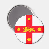 Badge of New South Wales, Australia Magnet (Voorkant / Achterkant)