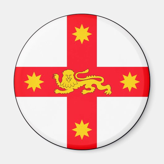 Badge of New South Wales, Australia Magnet (Voorkant)