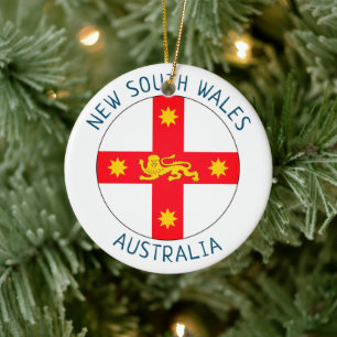 Badge of New South Wales, Australië Keramisch Ornament