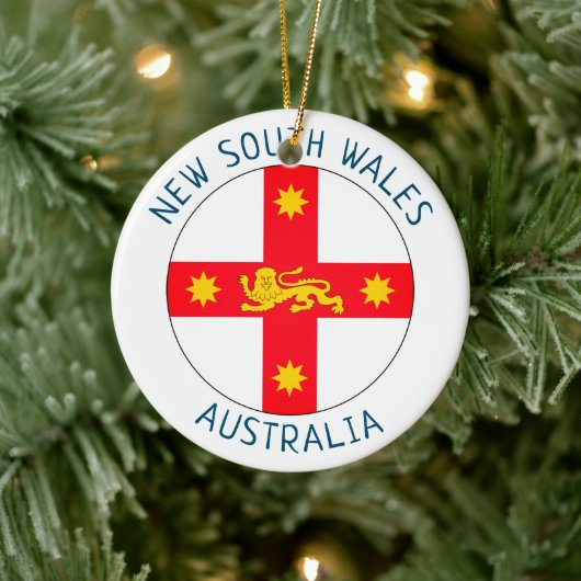 Badge of New South Wales, Australië Keramisch Ornament (Boom)