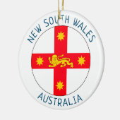Badge of New South Wales, Australië Keramisch Ornament (Links)