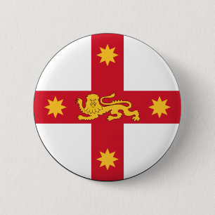 Badge of New South Wales, Australië Ronde Button 5,7 Cm