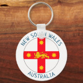 Badge of New South Wales, Australië Sleutelhanger (Voorkant)