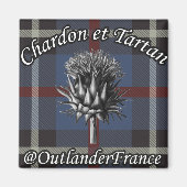 Badge Outlander Frankrijk Magneet (Voorkant)
