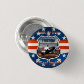 Badge PassionRider Ronde Button 3,2 Cm (Voorkant /achterkant)