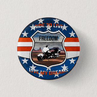 Badge PassionRider Ronde Button 3,2 Cm