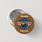 Badge PassionRider Ronde Button 3,2 Cm (Voorkant /achterkant)
