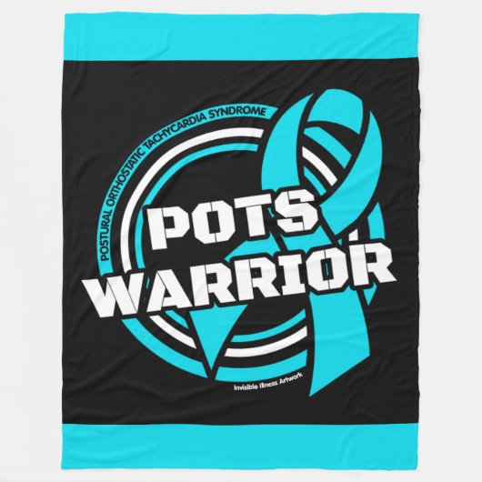 Badge...POTS Fleece Blanket Deken (Voorkant)