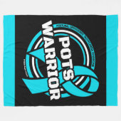 Badge...POTS Fleece Blanket Deken (Voorkant (Horizontaal))
