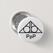 Badge PpP Ronde Button 3,2 Cm (Voorkant /achterkant)