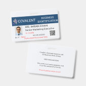 Badge Professionnel|Business|Corporate ID|Office (Voor- en achterkant)