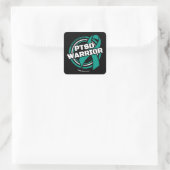 Badge...PTSD Rechthoekige Sticker (Tas)