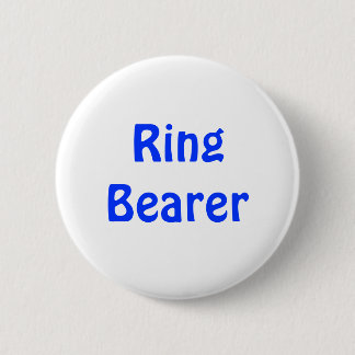 Badge - Ring Bearer Ronde Button 5,7 Cm