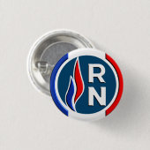 Badge RN 3D Ronde Button 3,2 Cm (Voorkant /achterkant)