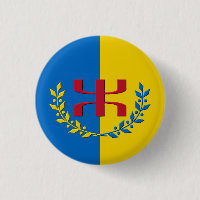 badge rond 3 cm logo kabylie