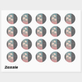 Badge Rond 5 Cm Roses, personalized Ronde Sticker (Vel)