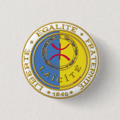 Badge rond, LAÏCITÉ Ronde Button 3,2 Cm (Voorkant)