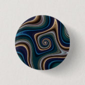 Badge - Square Swirls Ronde Button 3,2 Cm (Voorkant)