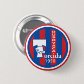 Badge Torcida Busovača Ronde Button 5,7 Cm (Voorkant /achterkant)