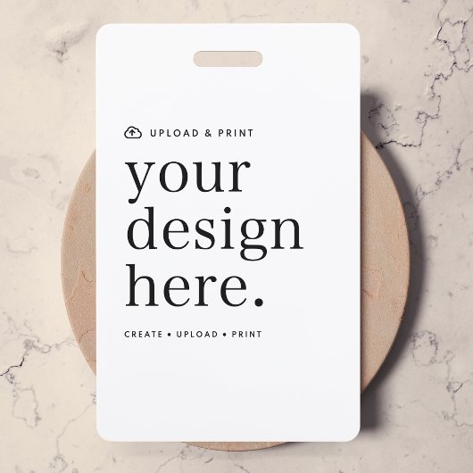 Badge Uw Ontwerp Upload