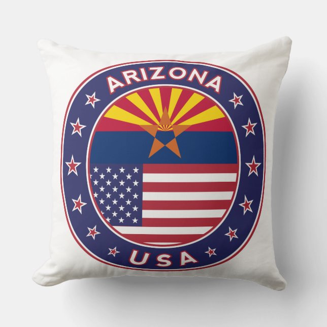 Badge van Arizona Kussen (Voorkant)