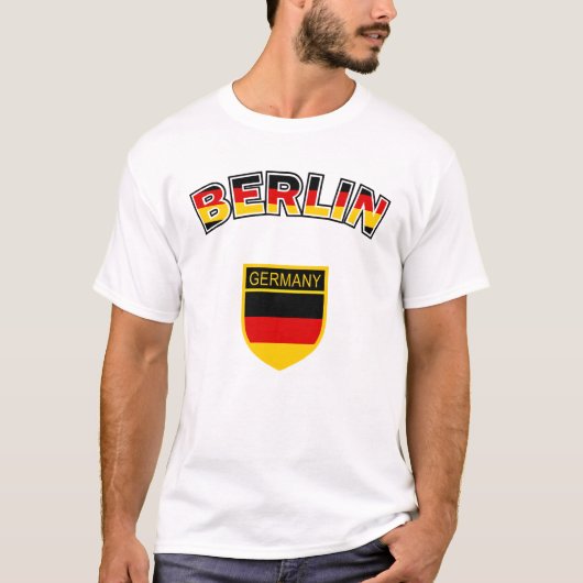 Badge van Berlijn T-shirt (Voorkant)