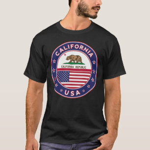 Badge van Californië T-shirt