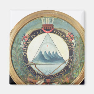 Badge van de Federatie van Guatemala Magneet