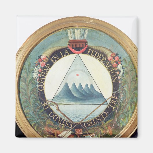 Badge van de Federatie van Guatemala Magneet (Voorkant)