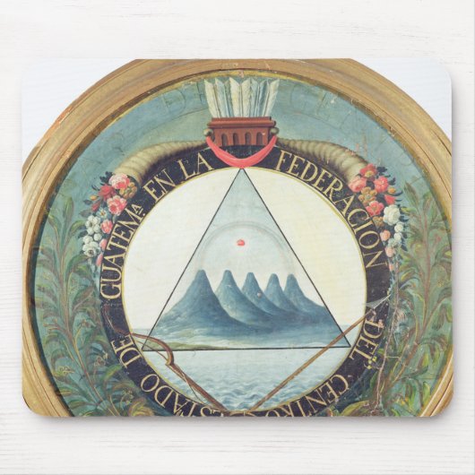 Badge van de Federatie van Guatemala Muismat (Voorkant)