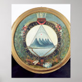 Badge van de Federatie van Guatemala Poster (Voorkant)