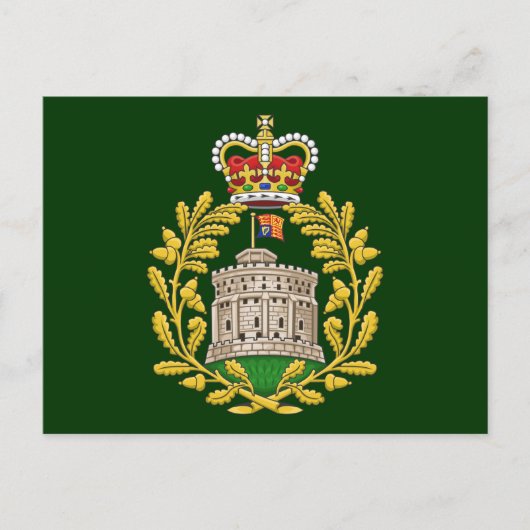 Badge van het Huis van Windsor Briefkaart (Voorkant)
