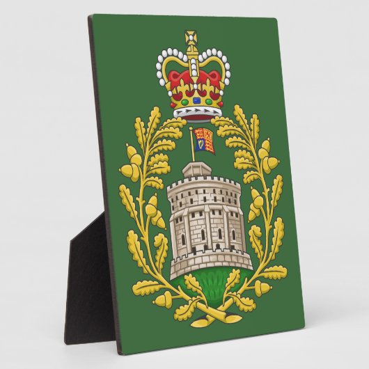 Badge van het Huis van Windsor Fotoplaat (Zijkant)