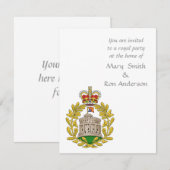 Badge van het Huis van Windsor Kaart (Voorkant / Achterkant)