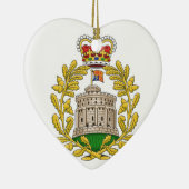 Badge van het Huis van Windsor Keramisch Ornament (Rechts)