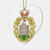 Badge van het Huis van Windsor Keramisch Ornament (Links)