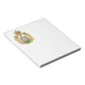 Badge van het Huis van Windsor Notitieblok (Schuin)