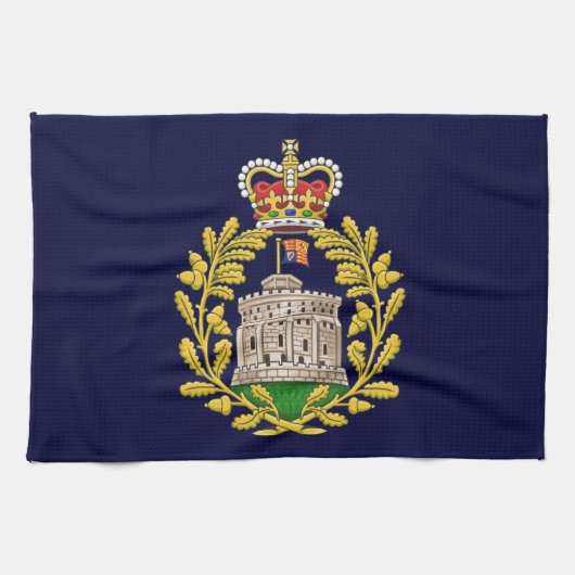 Badge van het Huis van Windsor Theedoek (Horizontaal)