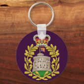 Badge van het Huis Windsor Sleutelhanger (Voorkant)