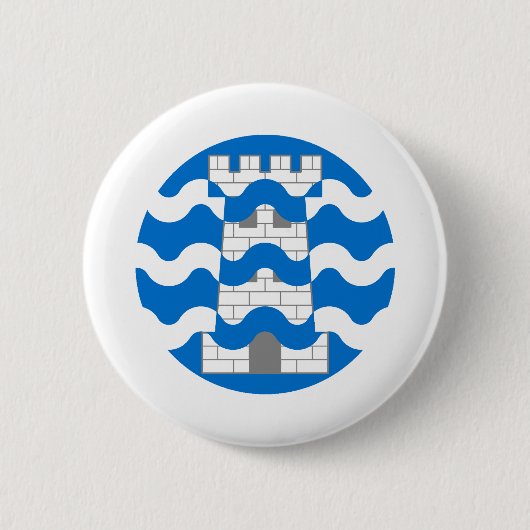 Badge van het Kanton Bard's Keep Populace Ronde Button 5,7 Cm (Voorkant)