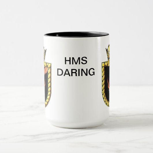 Badge van HMS Daring Mok (Midden)