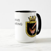 Badge van HMS Daring Mok (Voorkant rechts)