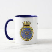 Badge van HMS Rhyl Mok (Links)