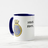 Badge van HMS Rhyl Mok (Voorkant links)